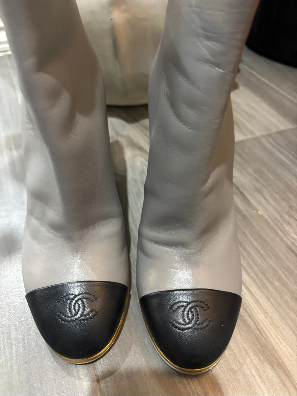 CHANEL ankle boots